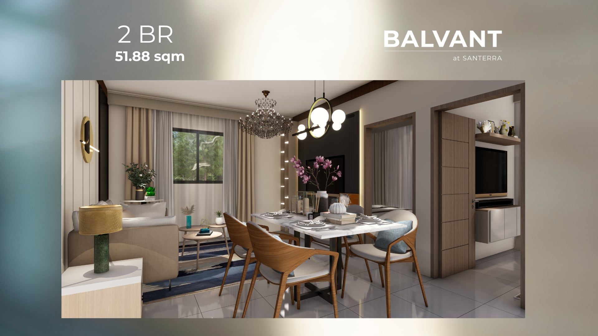 Balvant 2BR - Santerra Residences