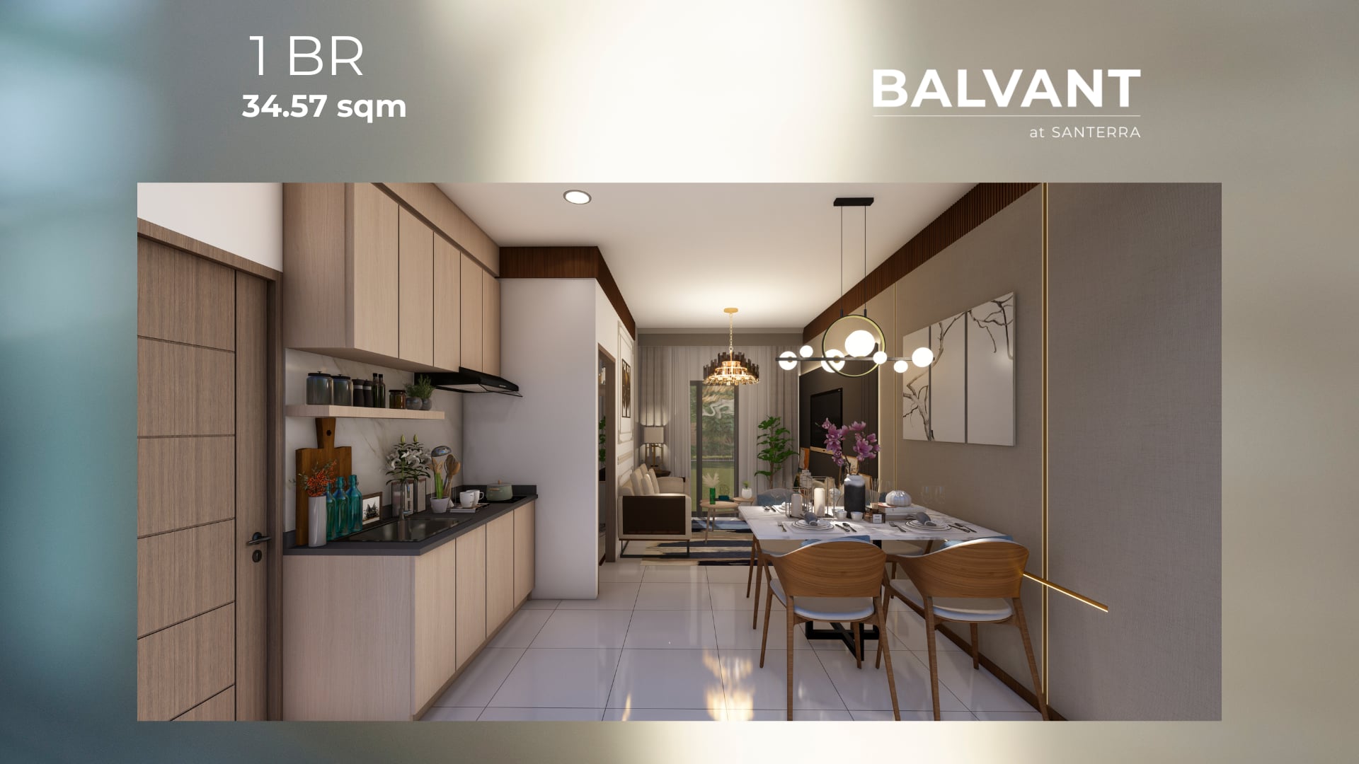 Balvant 1BR - Santerra Residences